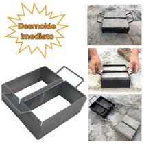 Forma de Aço Bloquete Paver 2 Blocos Altura 20x8cm - tijolinhos