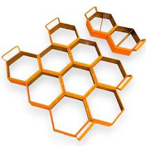 Forma de Aço para piso Sextavado 20x4 Chapa 18 1.2mm Lajotinha Forma de Aço para piso Sextavado 20x4 Chapa 18 1.2mm Lajotinha