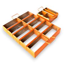 Forma de Aço para produzir Bloco Paver 20x10cm Faz no Local