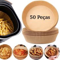 Forma De Airfryer Descartavel Antiaderente De Papel Cozinha Redondo Fritadeira Protetor Forro Tapete Forma De Airfryer Descartavel Antiaderente De Papel Cozinha Redondo Fritadeira Protetor Forro Tapete