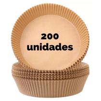Forma De Airfryer Descartável Redondo Antiaderente Para Cozimento Papel Fritadeira Cozimento Protetor Forro Tapete Forma De Airfryer Descartável Redondo Antiaderente Para Cozimento Papel Fritadeira Cozimento Protetor Forro Tapete