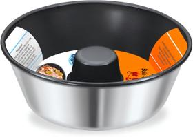 Forma de Alumínio Com Canudo Bolo e Pudim N 22 Dona Chefa