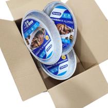 Forma de Alumínio Descartável 4L Oval, Prática e Resistente