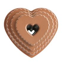 Forma de Assar Nordic Ware Bundt Tiered Heart - 12 xícaras