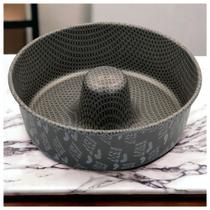 Forma de Bolo 22 cm - Cinza
