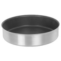 Forma de Bolo Assadeira Redonda com Antiaderente Interno nº24 Alumínio