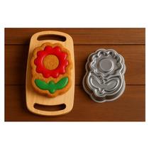 Forma de bolo ballerine Flor