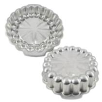 Forma de Bolo Charlote Gomada Suiça, Forma Decorada Confeiteiro, Alumínio Profissional