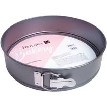 Forma de bolo com fundo removivel Bakery 25X7 Hercules UC125-07 cor Chumbo