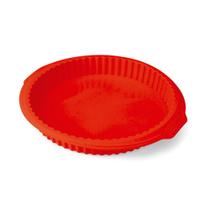 Forma De Bolo Em Silicone Vermelha 26Cm - Hauskraft Forma De Bolo Em Silicone Vermelha 26Cm - Hauskraft