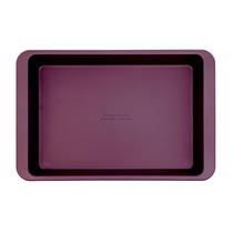 Forma de bolo KitchenAid antiaderente em aço aluminizado 23x33cm Beterraba Forma de bolo KitchenAid antiaderente em aço aluminizado 23x33cm Beterraba