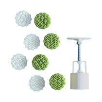 Forma De Bolo Lunar Em Forma De Flor Para Fondant Pressionado À Mão, Bolo De Pele De Neve,