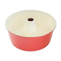 Forma de Bolo Nordic Ware Angel Food - 16 Xícaras - Alumínio Vermelho