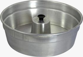 Forma De Bolo ou Pudim com Pegador em Baquelite 24cm Grande e Alta maior que 2 quilos Forma De Bolo ou Pudim com Pegador em Baquelite 24cm Grande e Alta maior que 2 quilos