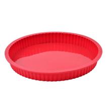 Forma de Bolo Redonda Cherry em Silicone 25.5cm Forma de Bolo Redonda Cherry em Silicone 25.5cm