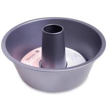 Forma de Bolo Redonda com Furo Hercules 26cm Antiaderente Aço Carbono Chumbo Forma de Bolo Redonda com Furo Hercules 26cm Antiaderente Aço Carbono Chumbo