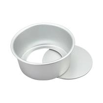 Forma De Bolo Redonda De Alumínio Com Fundo Removível 4 6 8 10 Polegadas Molde Para Bolo Chiffon