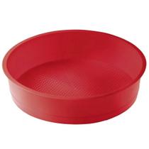 Forma de Bolo Redonda em Silicone Bolo Torta Empadão Assadeira Antiaderente Cozinha Casa