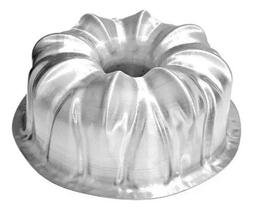 Forma De Bolo Suíça Gomada Decorada Média 18x7,5 N3 Alumínio