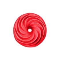 Forma de Bolo Tornado Espiral Vermelha 23cm - GMETC28-Red