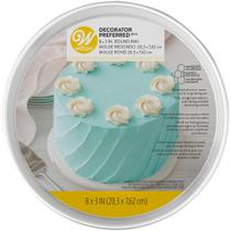 Forma de Bolo Wilton Redonda de Alumínio 20cm x 7,5cm - Prata Forma de Bolo Wilton Redonda de Alumínio 20cm x 7,5cm - Prata