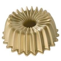 Forma de Bundt Nordic Ware Brilliance Dourada - 5 Xícaras - Alumínio Fundido