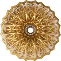 Forma de Bundt Nordic Ware Cut Crystal Dourada - 10 xícaras