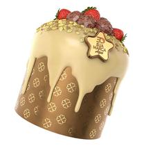 Forma de Chocolate Cocoa Form Estrela 8 Cavidades - 3,8cm