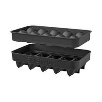 Forma De Chocolate De Caveira Para Halloween Com 10 Cavidades, Decoração De Bolo Em Forma De Cabeça