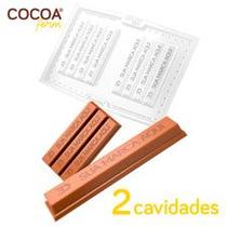 Forma de Chocolate Personalizada Cocoa Form Kat Forma de Chocolate Personalizada Cocoa Form Kat