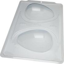 Forma De Chocolate Semiprofissional Sp50 Ovo 350G 3 Partes