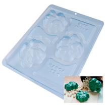 Forma De Chocolate Trevo 3 Folhas Médio Confeitaria Bwb Forma De Chocolate Trevo 3 Folhas Médio Confeitaria Bwb