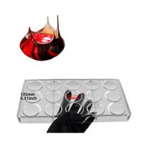 Forma De Chocolate Vulcão Com 15 Cavidades Em Policarbonato Para Doces E Ferramentas De Confeitaria