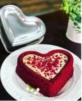 Forma de coração piscina decorada ballerine rebaixada grande