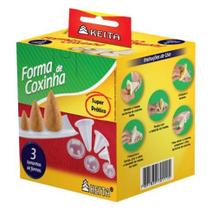 Forma de coxinha 3 tamanhos de formas keita Forma de coxinha 3 tamanhos de formas keita