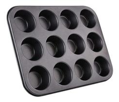 Forma De Cupcake 12 Cavidades Antiaderente Teflon