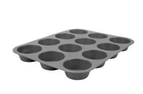 Forma de Cupcake de Silicone 1 Peça - Antiaderente, Flexível e Resistente ao Forno