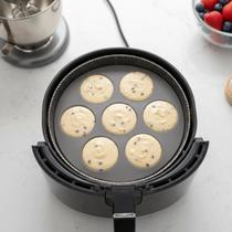 Forma de Cupcake Pão De Queijo Bolinhos Casa Cozinha Utensilio Domestico Para Air Fryer com 7 Cavidade Sortida