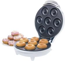 Forma De Fazer Donuts 1200w Rosquinha Elétrica 127v branca ou preta conforme estoque