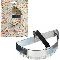 Forma de flandres para pastel / fogazza medio 9x4,5x3cm na cartela - MARILIA Forma de flandres para pastel / fogazza medio 9x4,5x3cm na cartela - MARILIA