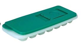 Forma de Gelo 14 Cubos Verde e Branco Tupperware Forma de Gelo 14 Cubos Verde e Branco Tupperware