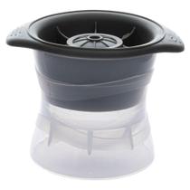 Forma De Gelo 3d Bola De Gelo Perfeita Cinza