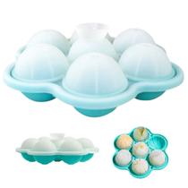 Forma de Gelo Bandeja de Silicone Drink Bebida Cha Coquetel Molde Formato Bola de Basquete Festa Evento Forma de Gelo Bandeja de Silicone Drink Bebida Cha Coquetel Molde Formato Bola de Basquete Festa Evento