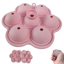 Forma de Gelo Bandeja de Silicone Drink Bebida Coquetel Cha Gelado Festa Evento Formato Esfera Molde Flexivel Resistente Comemoraçao Forma de Gelo Bandeja de Silicone Drink Bebida Coquetel Cha Gelado Festa Evento Formato Esfera Molde Flexivel Resistente Comemoraçao