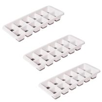 Forma de gelo com fundo de borracha com 3 unidades Plasutil ref. 15945