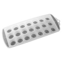 Forma de gelo com fundo de silicone