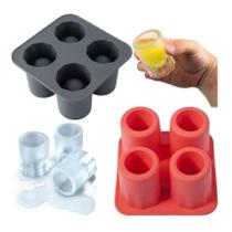 Forma De Gelo Copo Drink Bebidas Molde Ice Shots