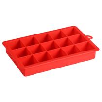 Forma de Gelo Cubo Pequeno Cazza em Silicone Flexível Forma de Gelo Cubo Pequeno Cazza em Silicone Flexível