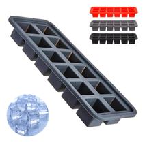 Forma De Gelo De Silicone 12 Cubos Temperos Bombom Papinha Geladeira Resistente