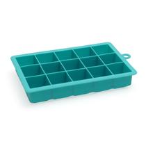 Forma de Gelo de Silicone - 15 Cubos Oikos VERDE